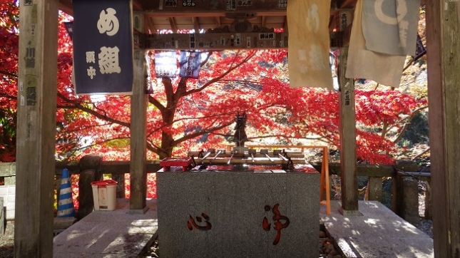 ⑨074大山寺手水舎
