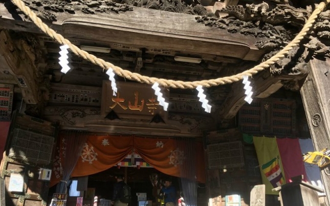 ⑧171125大山寺本堂3