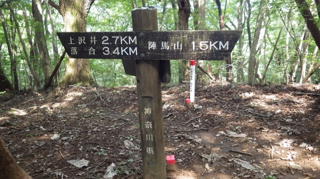 039和田第二尾根分岐