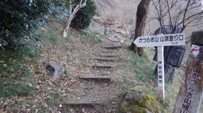⑫120葛城山山頂登り口