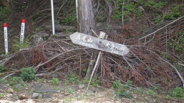 ⑪069鳥尾山分岐