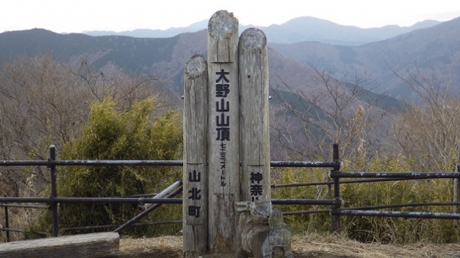 ①136大野山 山頂