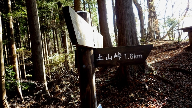 ⑬223土山峠半原越分岐